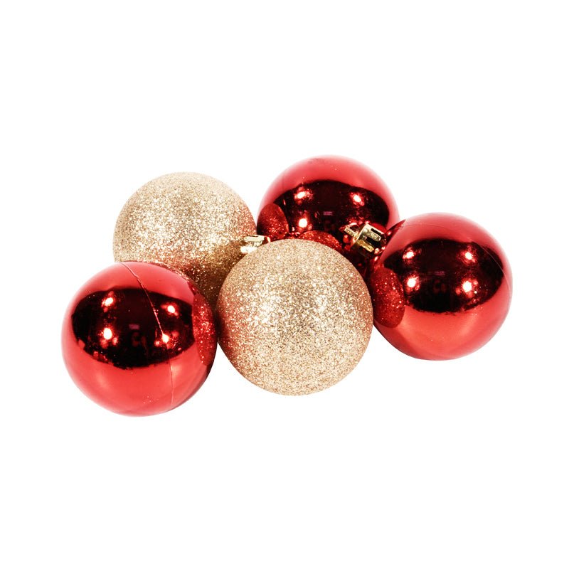 Boules de Noël 5 pcs Ø6cm - Silumen