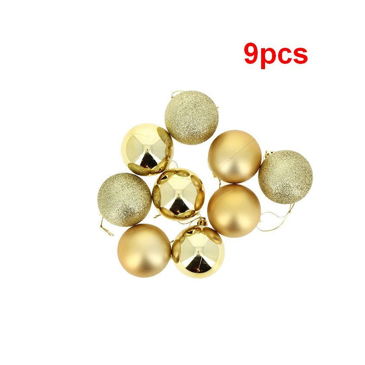 Boules de Noël 9 pcs Ø6cm - Silumen