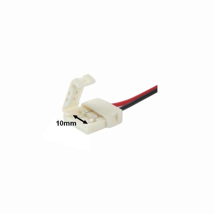 Câble Double Connecteur Ruban LED 12V 3528 / 3014 / 2835 - Silumen