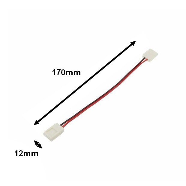 Câble Double Connecteur Ruban LED 12V 3528 / 3014 / 2835 - Silumen