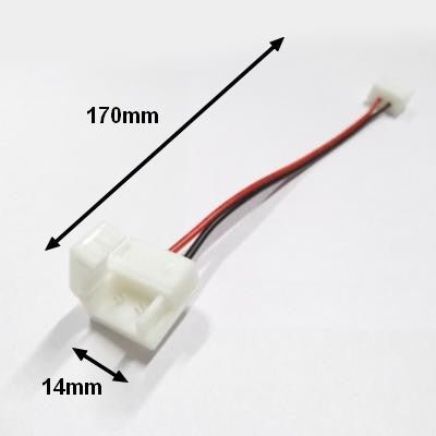 Câble Double Connecteur Ruban LED 12V 5050 / 5730 - Silumen