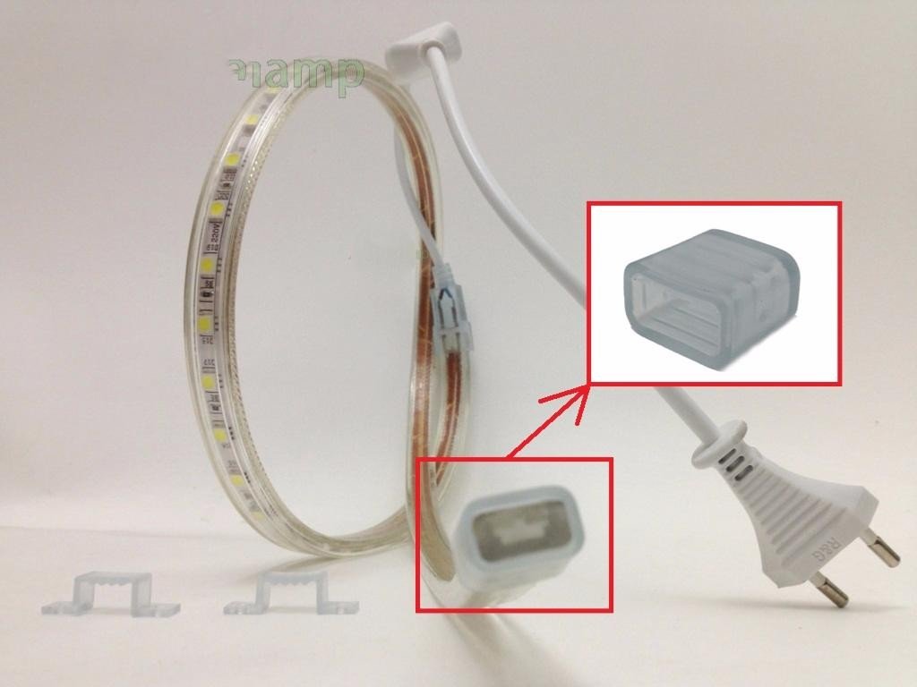 Cache de Protection 2835 / 3014 Ruban LED 220V - Silumen