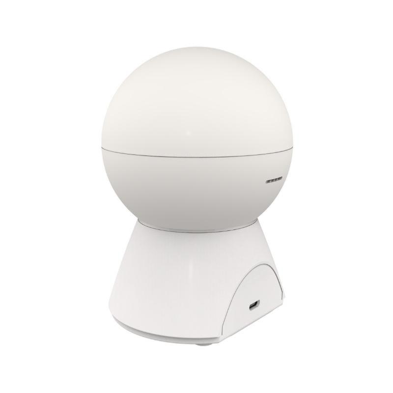 Caméra de Surveillance Intérieure Connectée Wi-Fi Ronde 360° 1080p - Silumen