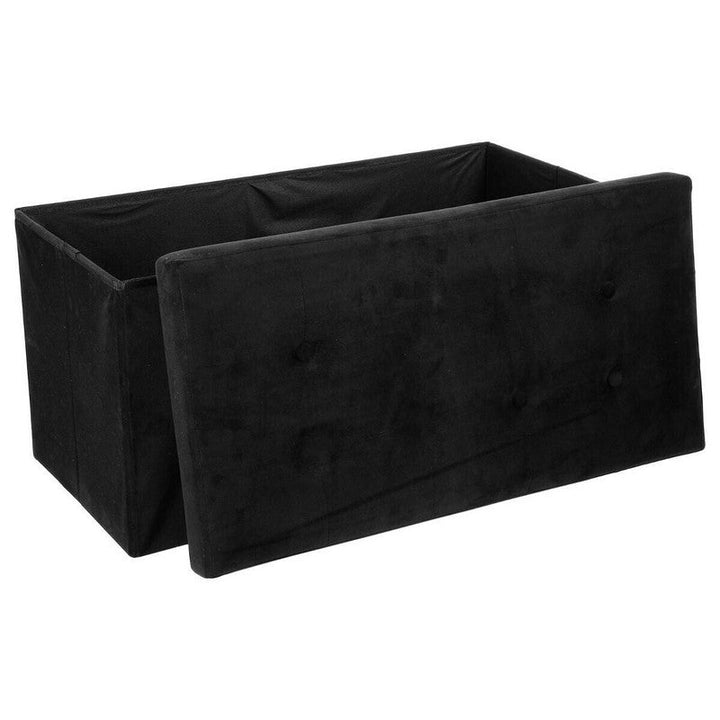 Coffre de Rangement Banc Matelassé 75 cm - Silumen