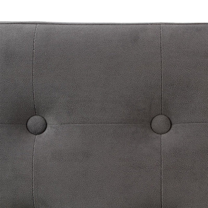 Coffre de Rangement Banc Matelassé 75 cm - Silumen