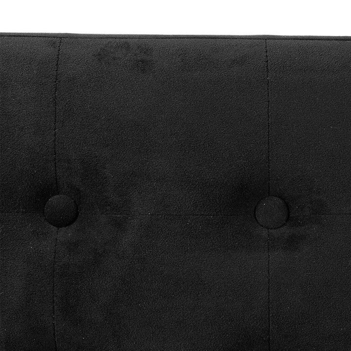 Coffre de Rangement Banc Matelassé 75 cm - Silumen