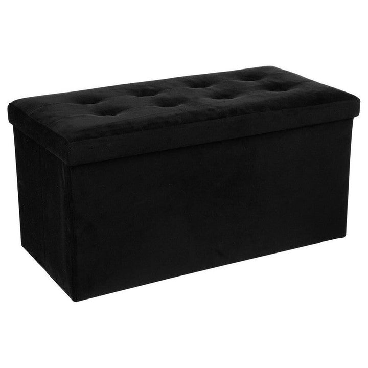 Coffre de Rangement Banc Matelassé 75 cm - Silumen