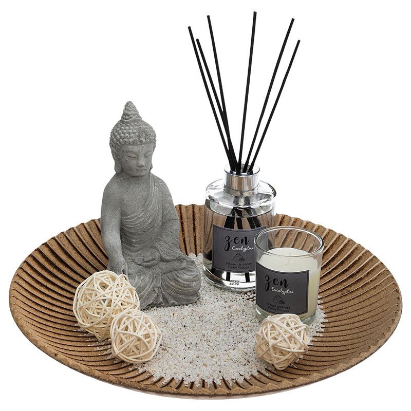 Coffret Senteur Bouddha Eucalyptus, 4 pcs - Silumen