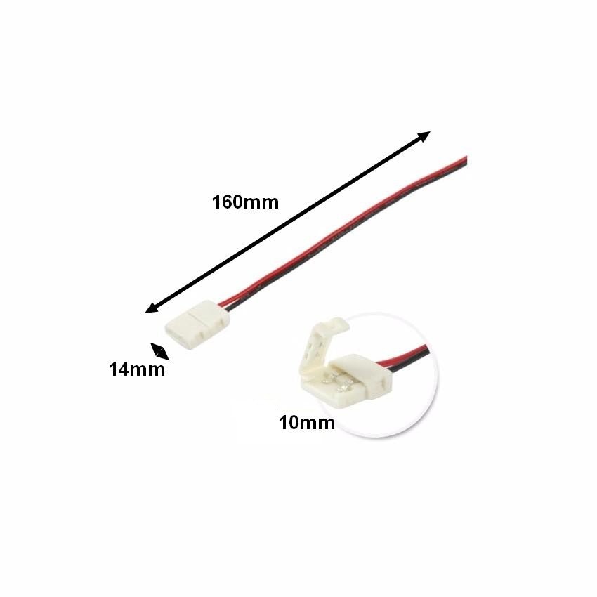 Connecteur Bandeau LED 12V 3528 / 3014 / 2835 - Silumen