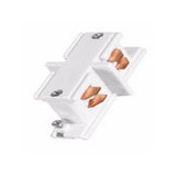 Witte lineaire connector met drie fasen rail