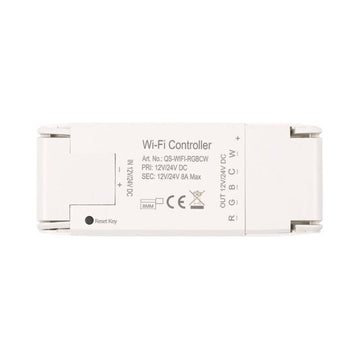 Controlador conectado para fita de LED de 12/24V