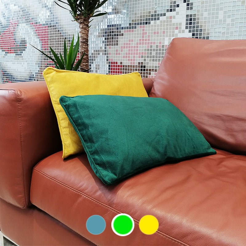 Coussin Décoratif Rectangle en Polyester 30x50 cm - Couleur Unie - Silumen