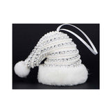 Décoration de Sapin Bonnet de Noël 7.5 cm à suspendre