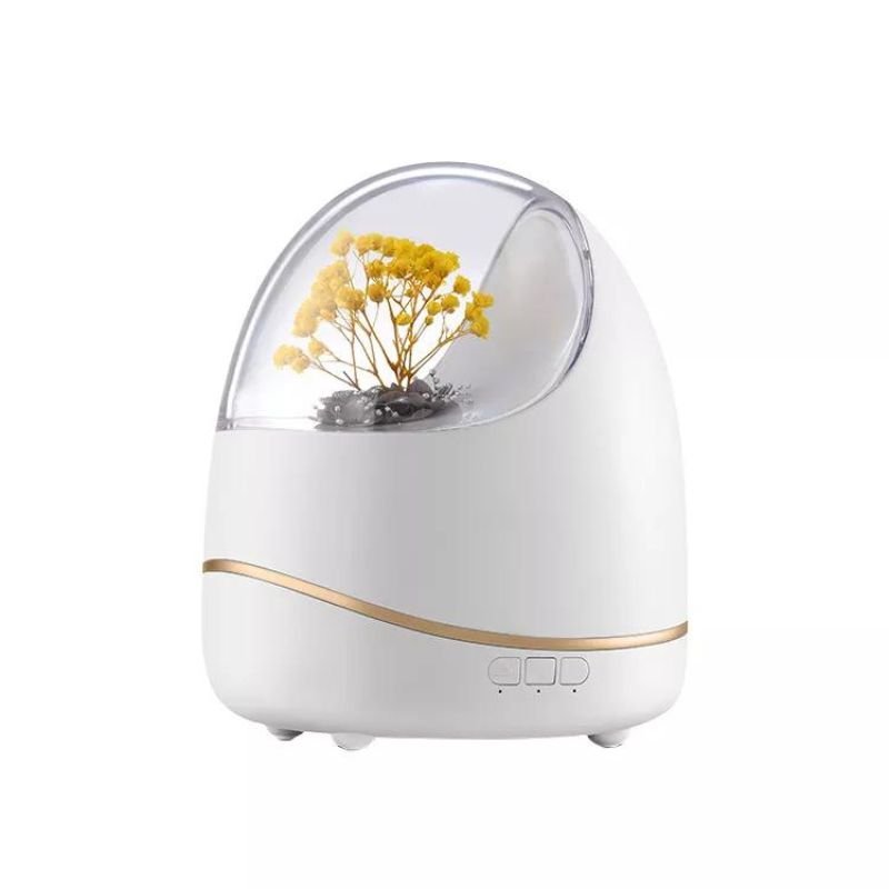 Diffuseur d'Huiles Essentielles Fleur Éternelle 400 ML - Silumen