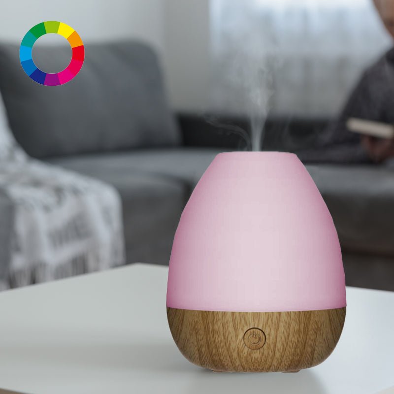 Diffuseur Huiles Essentielles Lumineux 70ml Port USB - Silumen