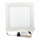 Downlight Dalle LED 18W extra plat vierkant wit