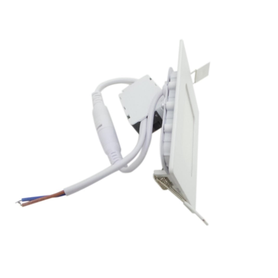 Downlight Dalle LED 3W 120° Extra Plate Carrée BLANC - Silumen