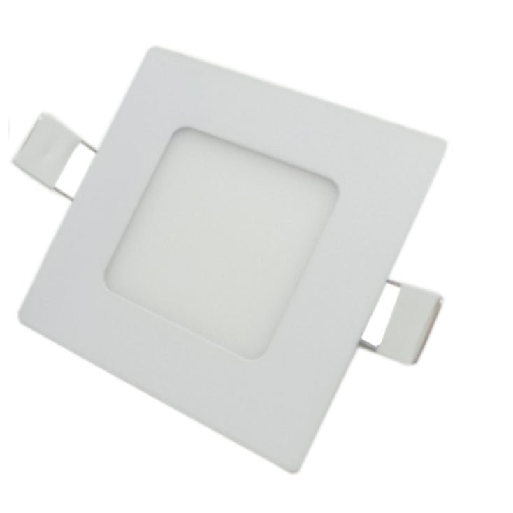 Downlight Dalle LED 3W 120° Extra Plate Carrée BLANC - Silumen