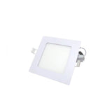Downlight Dalle LED 6W Extra Plate Carrée BLANC