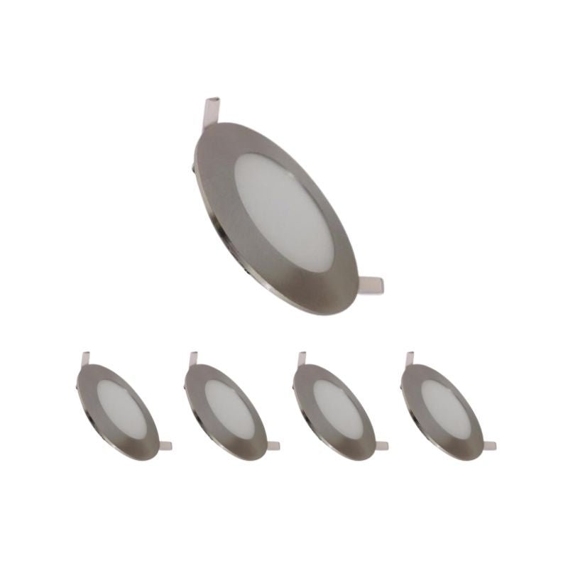 Downlight Dalle LED 6W Extra Plate Ronde - Silumen