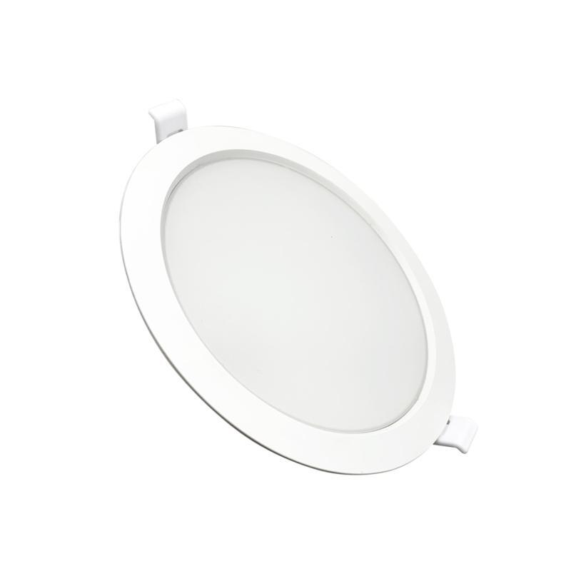 Downlight LED Slim Rond BLANC 24W Ø225mm - Silumen