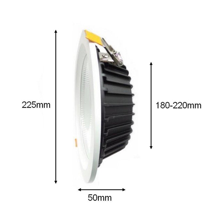 Downlight Spot LED COB Rond 30W Ø225mm - Silumen