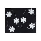 Garland de floco de neve 1,8m