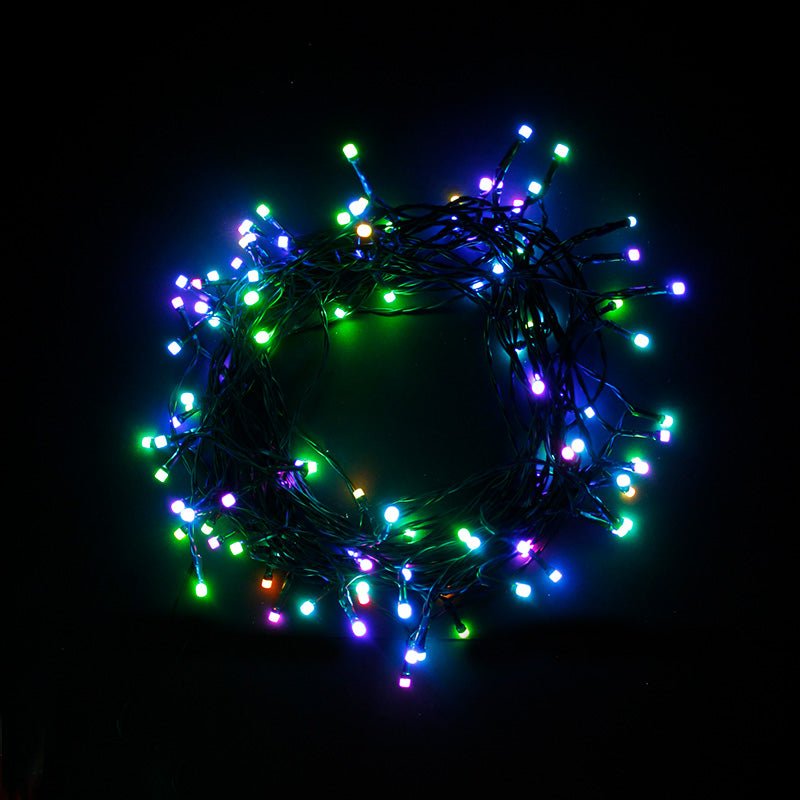 Guirlande LED Connectée Wifi RGB 20m IP44 6V 120LED - Silumen