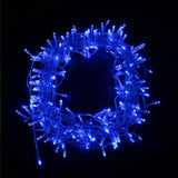 Guirland led rideaux 220v ip44 3m, 8 modos - cabo transparente