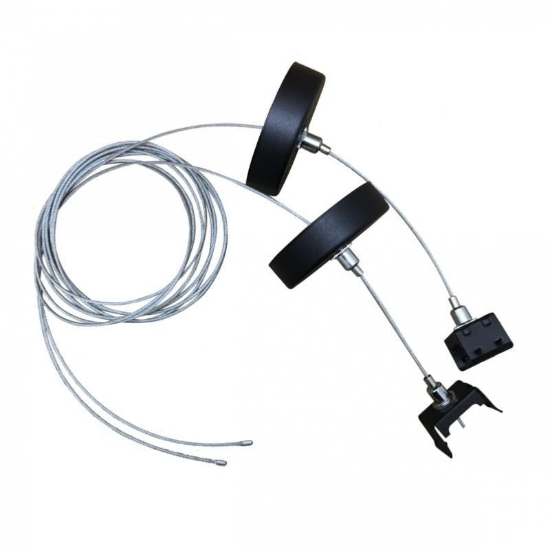 Kit de suspension pour Rails Triphasés - Silumen