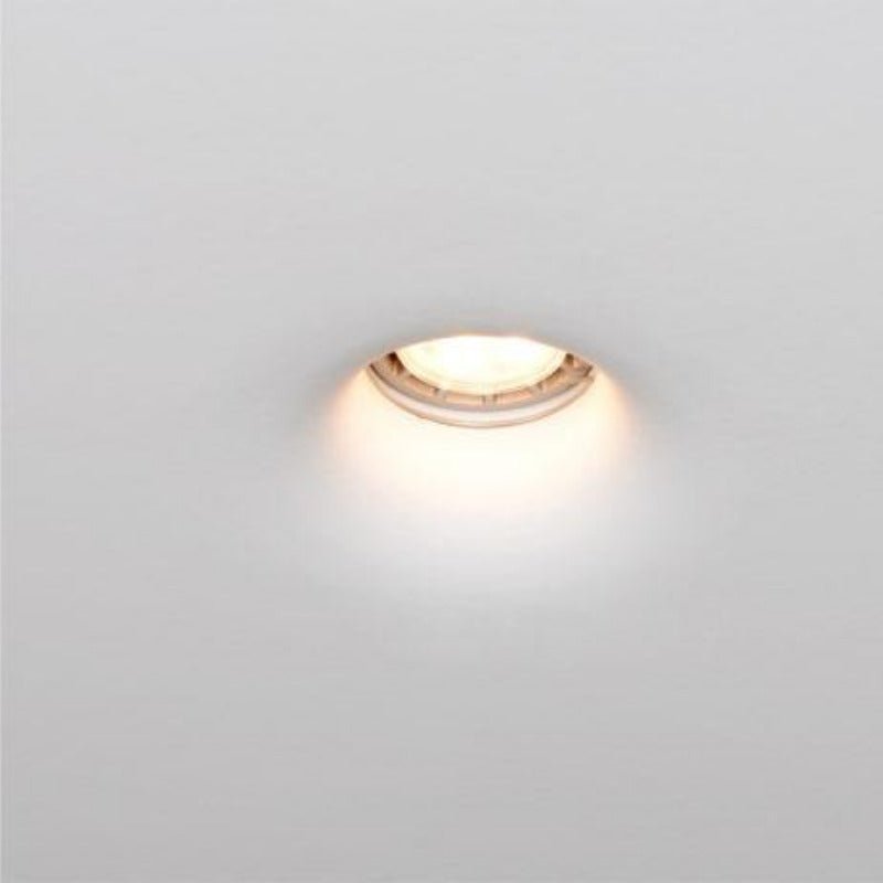 Kit Support Spot GU10 LED Carré Blanc 120x120mm avec Ampoule LED 6W - Silumen