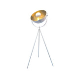 Lampadaire Trépied Projecteur en Métal 145cm