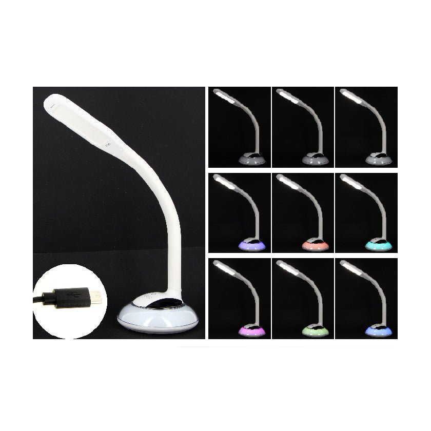Lampe de Bureau LED avec haut parleur Bluetooth - Silumen