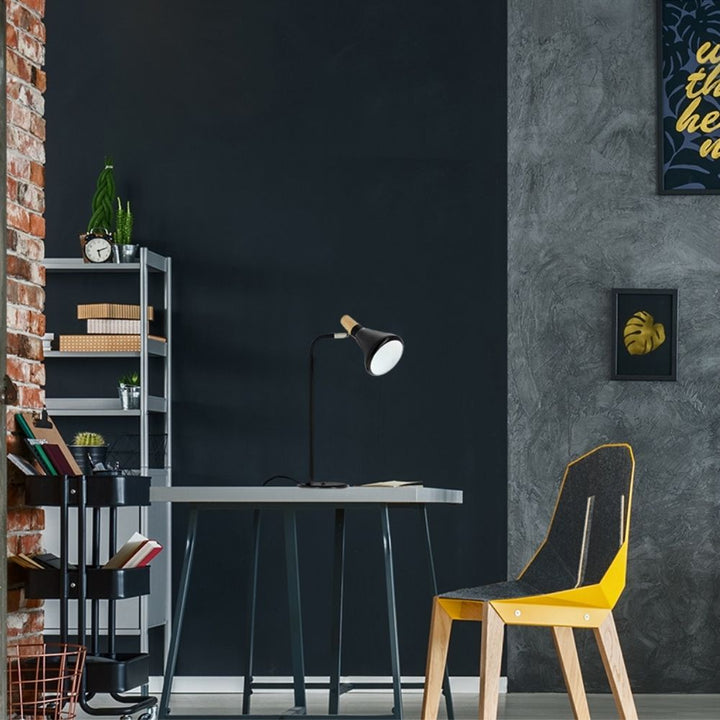 Lampe de Bureau pour Ampoule E14 H.49cm - Silumen