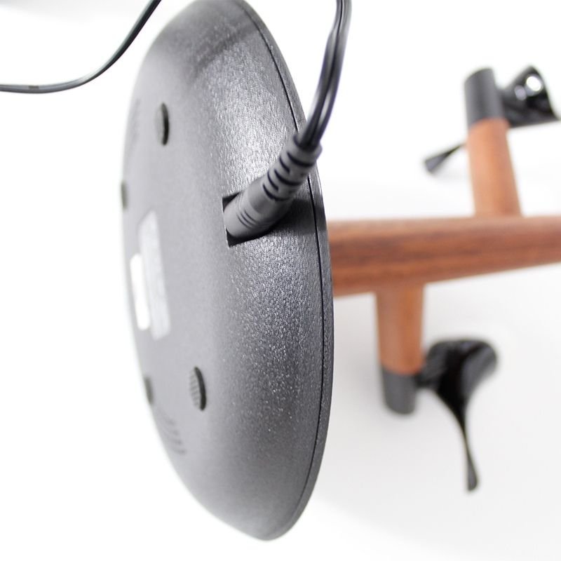 Lampe de Chevet Design Oiseau avec Chargeur Sans fil et Porte Accessoires - Silumen