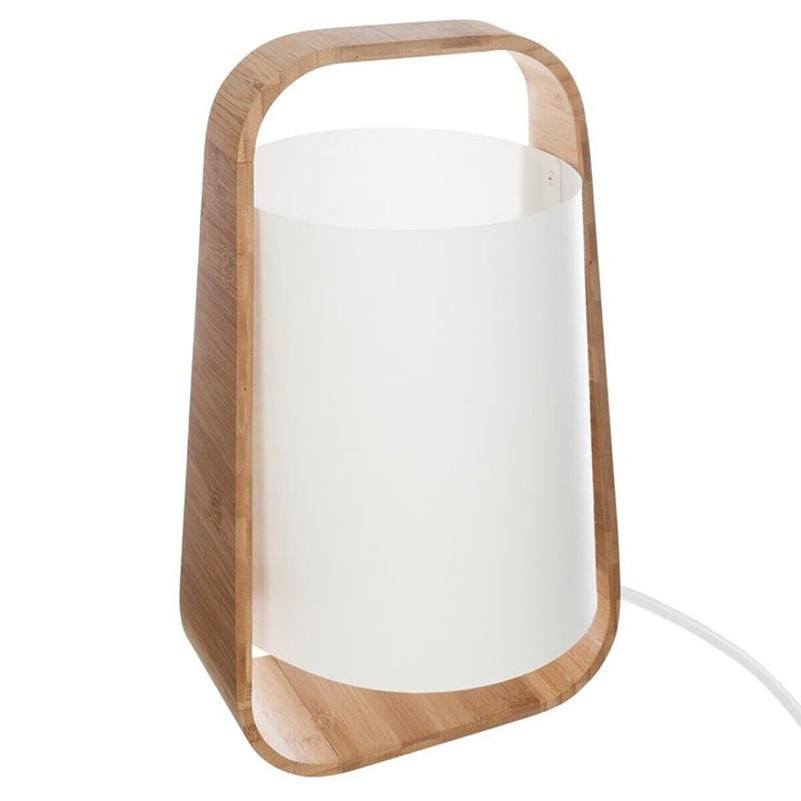 Lampe de Chevet en Bambou et en Papier 23cm - Silumen