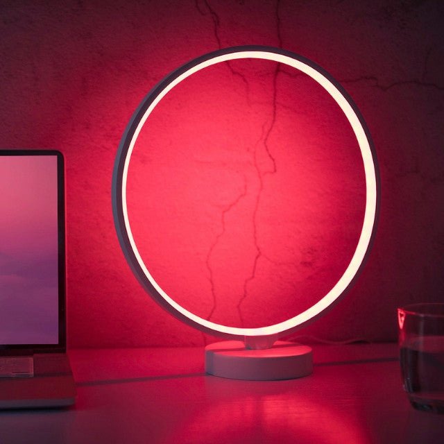Lampe de Chevet LED Design 8W RGBW Connecté - Silumen