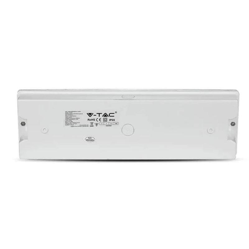 Lampe de Sortie de Secours LED Batterie 3W IP65 - Silumen