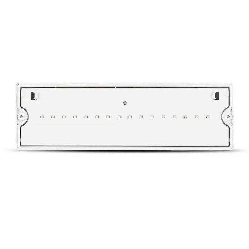 Lampe de Sortie de Secours LED Batterie 3W IP65 - Silumen