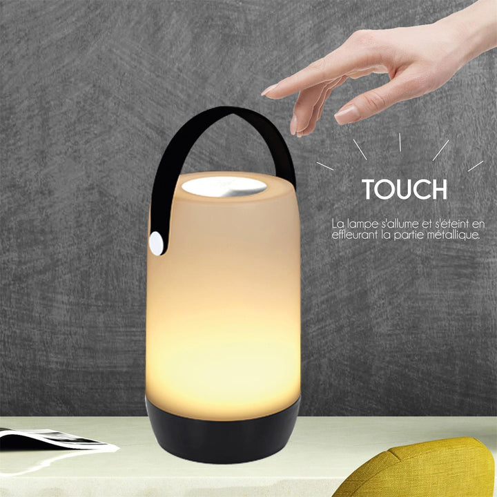 Lampe Nomade Tactile LED en plastique 10cm - Silumen