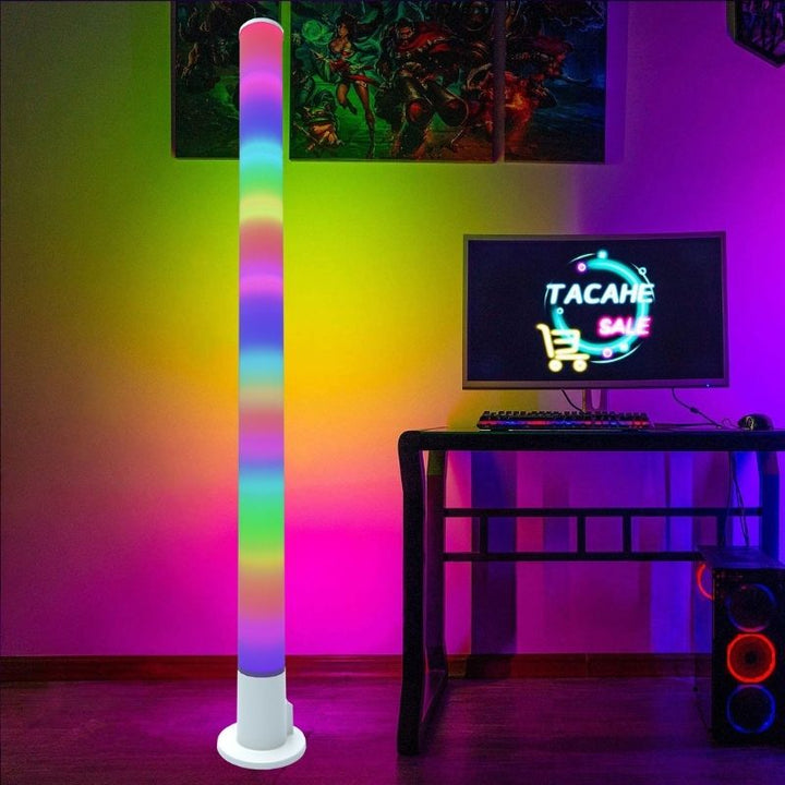 Lampe sur Pied Connectée Wifi RGBW 90cm 22W - Silumen