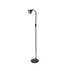 Lampe sur pied pour Ampoule E14 H.140cm Noir