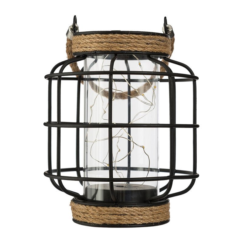 Lanterne Déco en Métal avec Microleds 17cm - Silumen