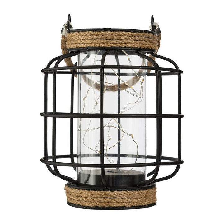 Lanterne Déco en Métal avec Microleds 17cm - Silumen
