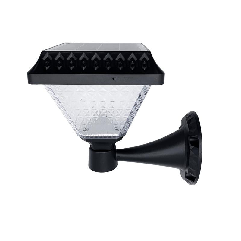 Lanterne Murale de Jardin Solaire Crépusculaire IP65 2W - Silumen