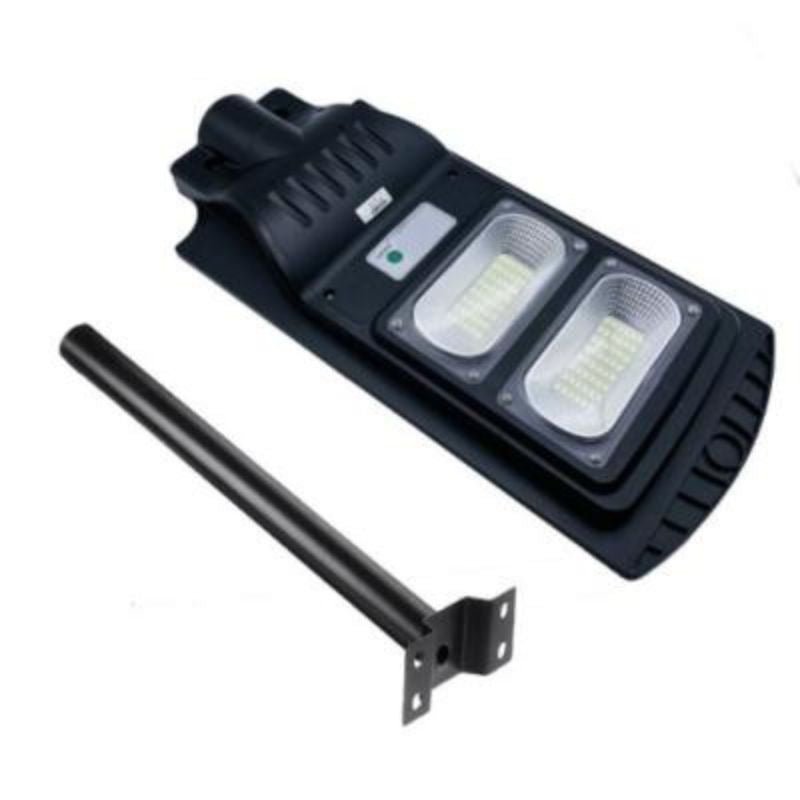 Luminaire LED urbain solaire 60W IP65 - Barre métallique - Silumen