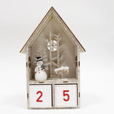 Calendário da luz do cubo da casa 15x24cm