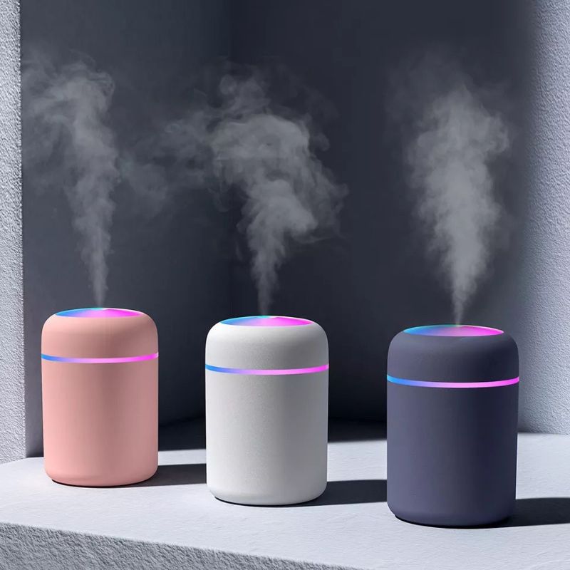 Mini Diffuseur Humidificateur d'Air Lumineux 300 ML - Silumen