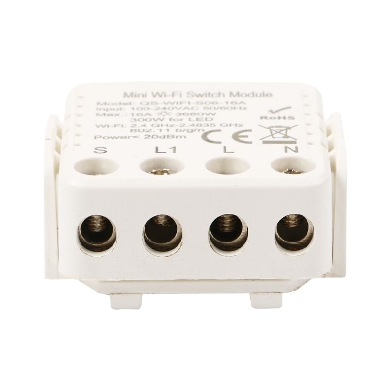 Mini Module Interrupteur Wifi 16A - Silumen