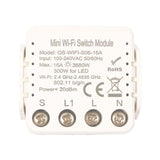 Mini WiFi 16A Switch Módulo